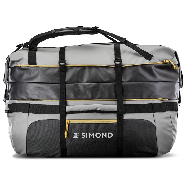 SIMOND - Duffel Bag 500 80-120 - Reisetasche grau/schwarz