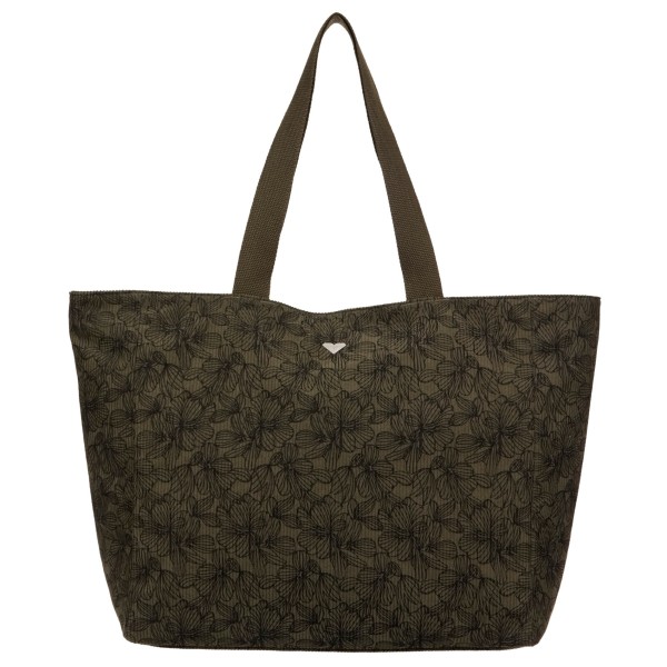 Roxy Feeling Vibes Printed Tote Schoudertas Olijfgroen