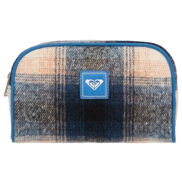 Roxy Golden Hour Flannel Pouch Tasje voor waardevolle spullen Grijs