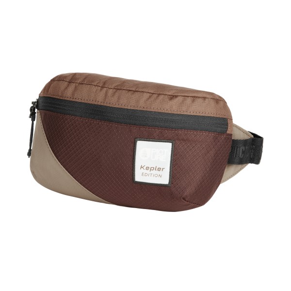 Picture Ptchwrk Kepler 3 Waistpack Heuptas Bruin