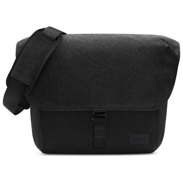 Gaston Luga Spläsh Messenger Weave Schoudertas l Zwart