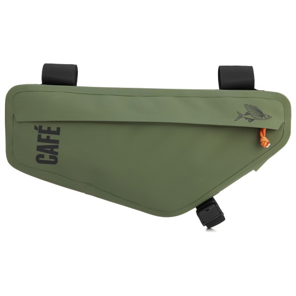 CAFÉ DU CYCLISTE Frame Bag Fietstas Olijfgroen