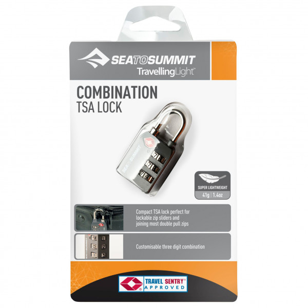 Image of Sea to Summit - TSA Travel Lock - Reiseschloss Gr One Size grau bei Bergfreunde.ch - der Outdoor Shop