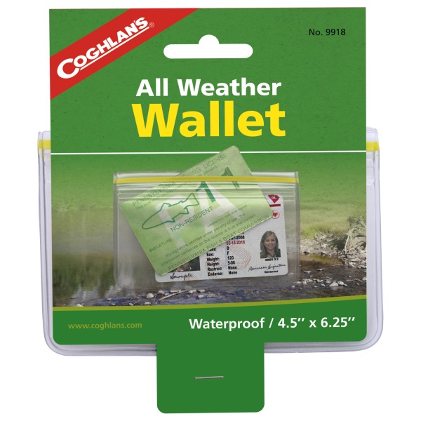 Image of Coghlans - Allwetterbörse - Portemonnaie Gr 17 x 0,5 x 12 cm grün bei Bergfreunde.ch - der Outdoor Shop