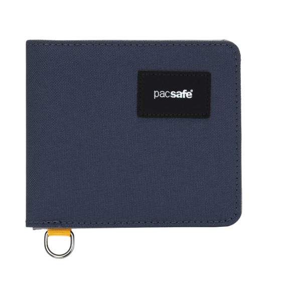 Pacsafe RFIDsafe Bifold Wallet Geldbeutel (Größe 9 x 10,5 x 1 cm |blau)