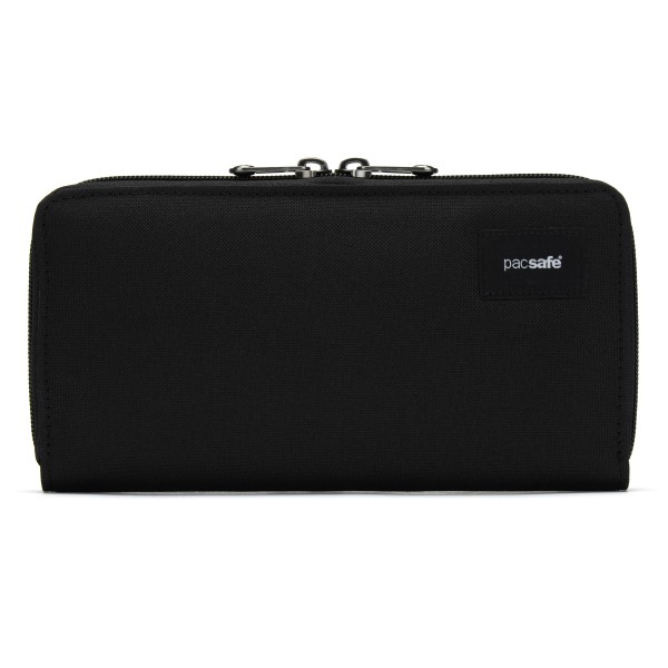 Pacsafe RFIDsafe Continental Wallet Portemonnee x 10 x 2 cm Zwart