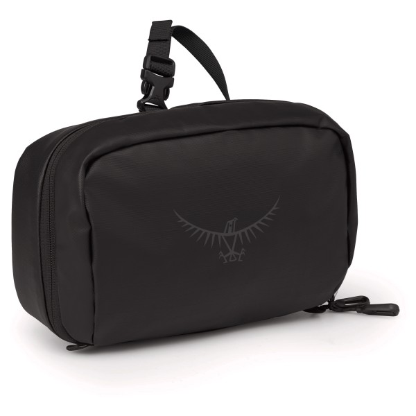 Osprey – Transporter Hanging Toiletry Kit – Toilettas maat , Zwart