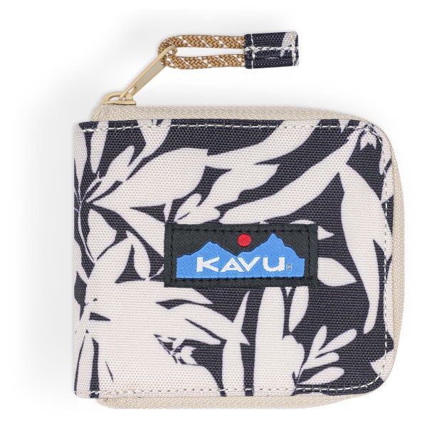 KAVU – Zip Around – Portemonnee bw Bw Fronds