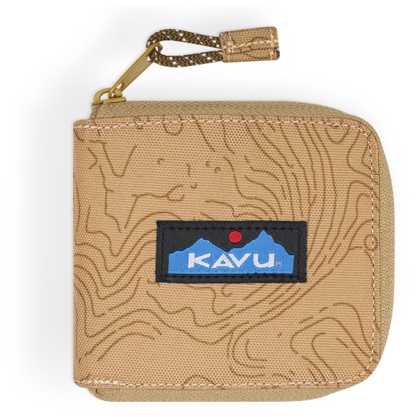 KAVU – Zip Around – Portemonnee Terrain Topo