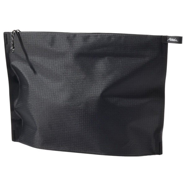 Matador FlatPak Zipper Toiletry Case V2 Toilettas charcoal Zwart