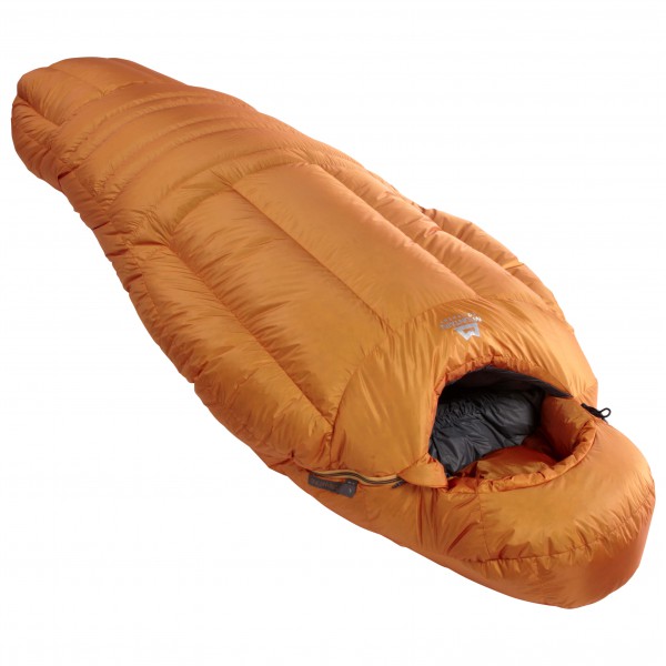 Image of Mountain Equipment - Snowline - Daunenschlafsack Gr Long - 219x80 cm;Regular - 204x80 cm braun/orange bei Bergfreunde.ch - der Outdoor Shop