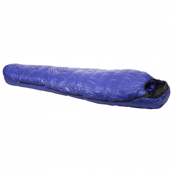 Image of Western Mountaineering - UltraLite - Daunenschlafsack Gr 165 cm;180 cm;200 cm blau/schwarz/lila bei Bergfreunde.ch - der Outdoor Shop