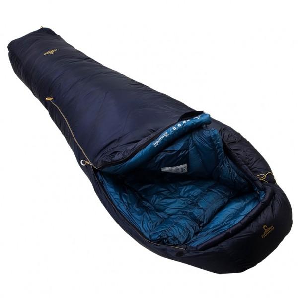 Image of Nomad - Orion 700 - Daunenschlafsack Gr 215 cm schwarz/blau bei Bergfreunde.ch - der Outdoor Shop