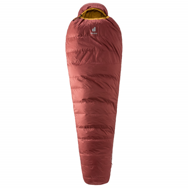Image of Deuter - Astro 300 - Daunenschlafsack Gr 220 x 80 x 52 cm - Long rot/ curry bei Bergfreunde.ch - der Outdoor Shop