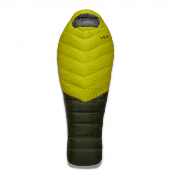 Image of Rab - Alpine 800 - Daunenschlafsack Gr bis 200 cm Körperlänge zest
