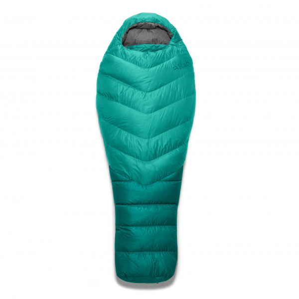 Image of Rab - Women"s Alpine 600 - Daunenschlafsack Gr bis 185 cm Körperlänge grün'
