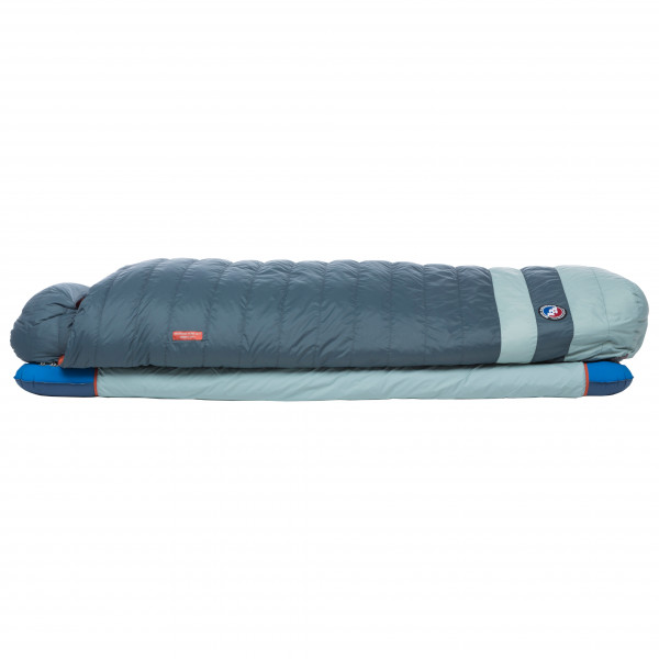Image of Big Agnes - Diamond Park 0 - Daunenschlafsack Gr Wide Long - Bodysize: 198 cm gray / slate