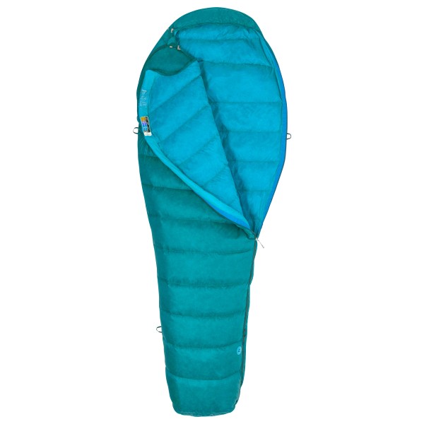 Image of Marmot - Women"s Micron 25 - Daunenschlafsack Gr Long malachite / deep teal'