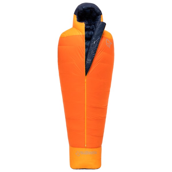 Norrøna Falketind Down800 -18.5C Sleeping Bag 185 Donzen slaapzak Body Pureed Pumpkin