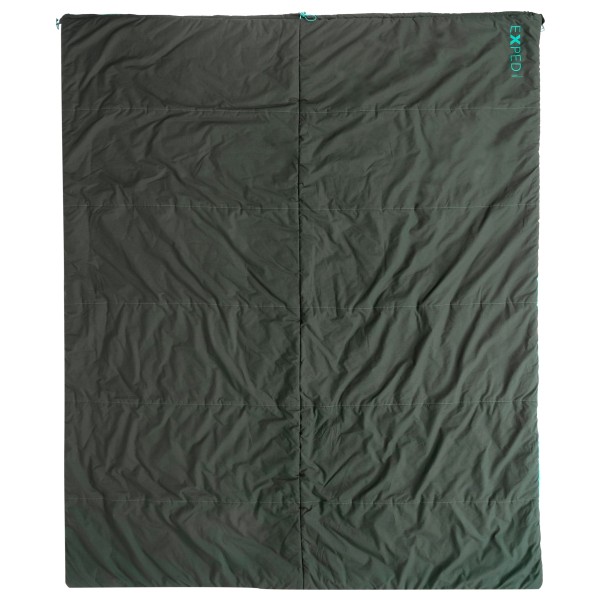 Exped LuxeWool Sleepingbag Duo Donzen slaapzak Grijs