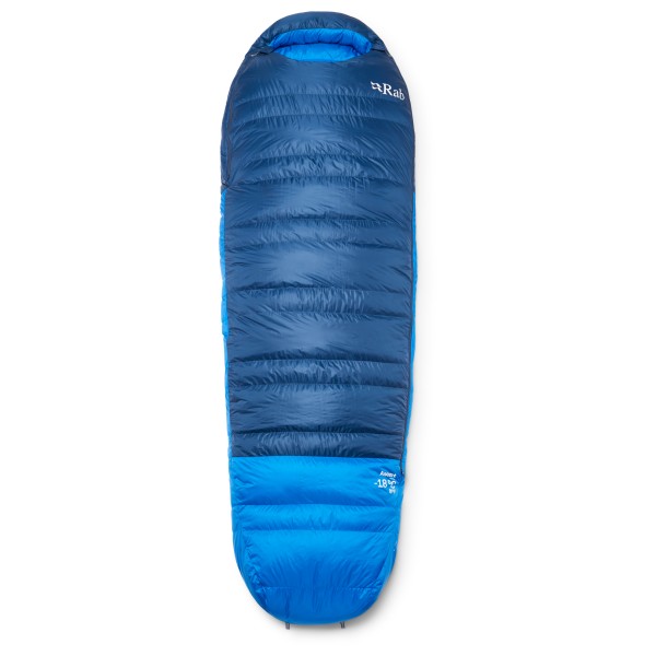 Rab – Ascent -18C / 0F – Donzen slaapzak maat , Blauw