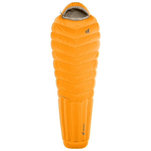Deuter Astro Pro 400 Daunenschlafsack (Gr 204 x 83-66 x 55-44 cm |magma / titanium)
