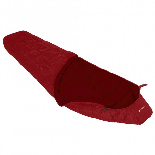 Image of Vaude - Sioux 400 - Kunstfaserschlafsack Gr 220 cm rot bei Bergfreunde.ch - der Outdoor Shop