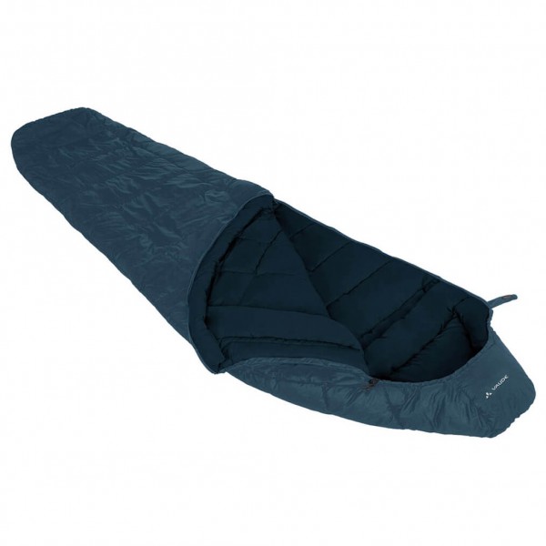 Image of Vaude - Sioux 800 - Kunstfaserschlafsack Gr 235 cm - Extra long schwarz/blau bei Bergfreunde.ch - der Outdoor Shop