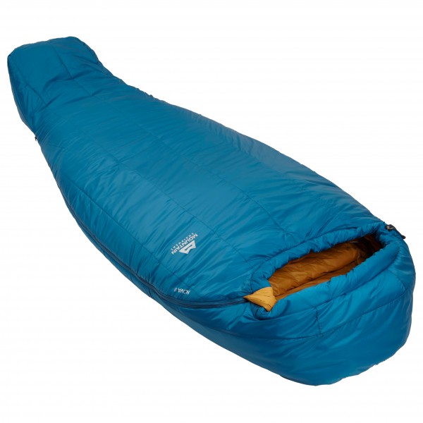 Image of Mountain Equipment - Women's Nova III - Kunstfaserschlafsack Gr Long - 195x78 cm;Regular - 180x78 cm blau bei Bergfreunde.ch - der Outdoor Shop