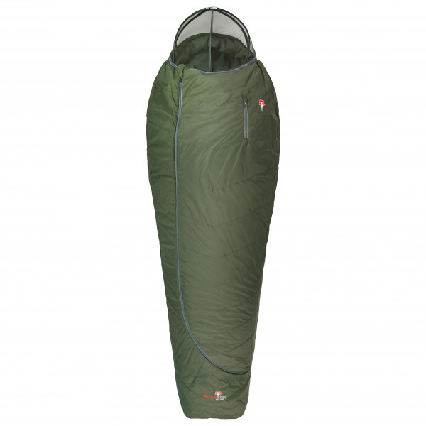 Image of Grüezi Bag - Biopod Wolle Survival - Kunstfaserschlafsack Gr 185 cm grün bei Bergfreunde.ch - der Outdoor Shop