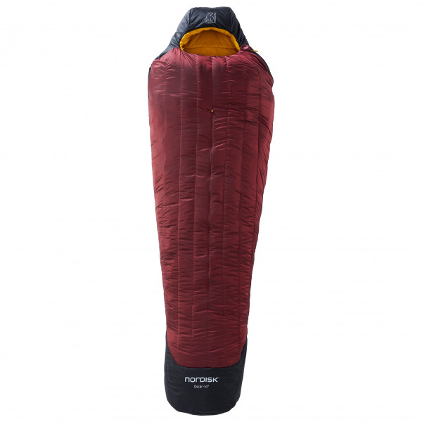 Image of Nordisk - Oscar -10 Mummy - Kunstfaserschlafsack Gr L - 205 cm;M - 190 cm;XL - 220 cm rot/schwarz bei Bergfreunde.ch - der Outdoor Shop
