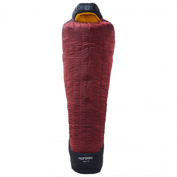 Image of Nordisk - Oscar -20 Mummy - Kunstfaserschlafsack Gr L - 205 cm;M - 190 cm;XL - 220 cm rot/schwarz bei Bergfreunde.ch - der Outdoor Shop