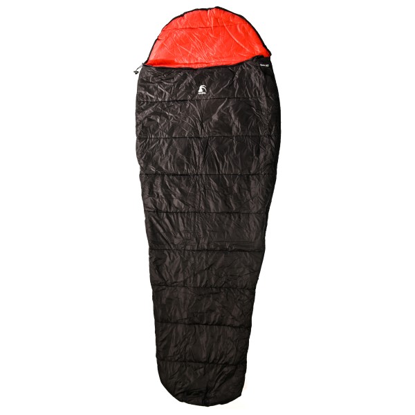 Image of Alvivo - Ibex Loft 80 - Kunstfaserschlafsack Gr 190 cm schwarz/rot bei Bergfreunde.ch - der Outdoor Shop