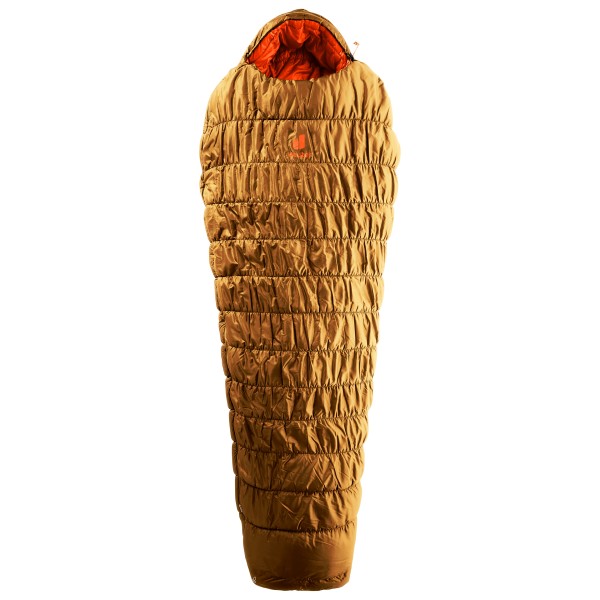 Image of Deuter - Exosphere -11° - Kunstfaserschlafsack Gr 205 x 68-85 x 43-54 cm - Regular;220 x 73-90 x 45-56 cm - Long almond / paprika