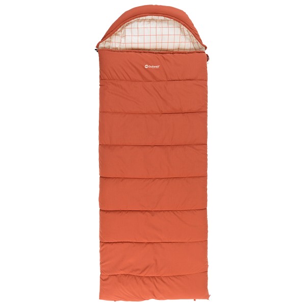 Outwell - Camper Lux - Kunstfaserschlafsack Gr 235 x 90 cm Zip: Left Rot