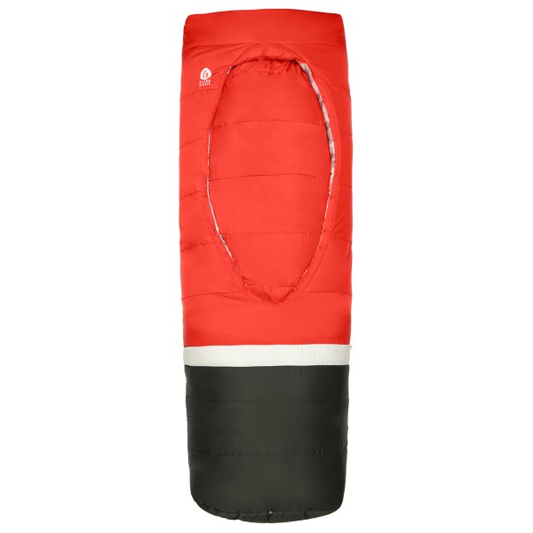 Sierra Designs Frontcountry Bed 20 Kunstfaserschlafsack (Gr Long |rot/grau)