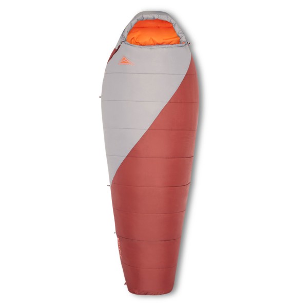 Image of Kelty - Cosmic Synthetic 0 - Kunstfaserschlafsack Gr 199 x 79 cm - Regular;214 x 82 cm - Long rot/ smoke