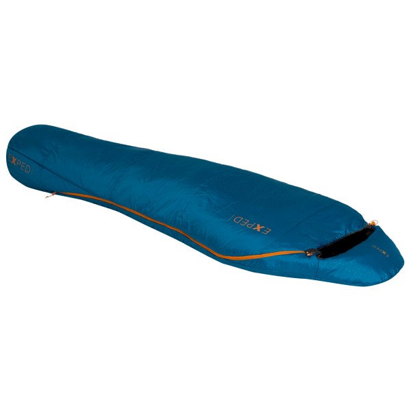 Exped Deepsleep 5° C Kunstfaserschlafsack (Gr M |deepsea / moraine)