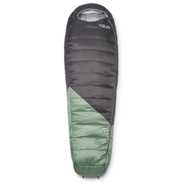 Rab – Women’s Radeon 0C / 32F – Synthetische slaapzak maat , / graphene Groen