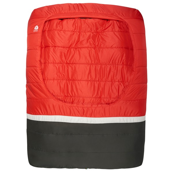 Sierra Designs - Frontcountry Bed Queen 20 - Kunstfaserschlafsack Gr   Rot/Grau