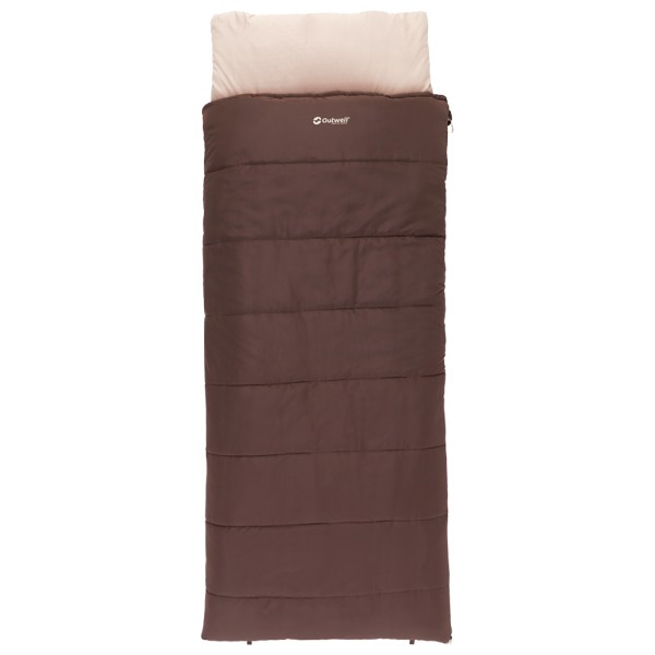 Outwell - Contour Supreme Coffee - Kunstfaserschlafsack Gr 220 x 85 cm  Braun