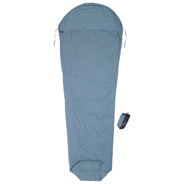 Cocoon Mummyliner Lyocell Reisslaapzak x 90/56 cm Grijs