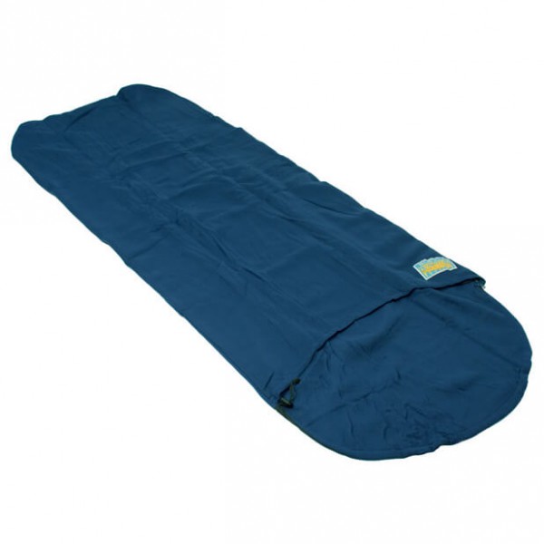 Image of Cocoon - KidBag Fleece - Reiseschlafsack Gr 180 x 76/65 cm blau
