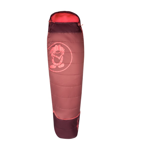 Trollkids Kid’s Fjell Dreamer Extendable Kinderslaapzak x 68 x 50 cm Body Length: 130-170 cm Rood