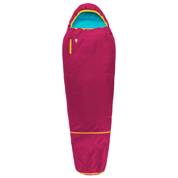 Grüezi Bag Colorful Grow Kinderschlafsack Kids (Gr 140-180 x 65 x 45 cm |rosa)