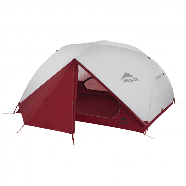 Image of MSR - Elixir 3 Tent V2 - 3-Personen Zelt grau/rot bei Bergfreunde.ch - der Outdoor Shop