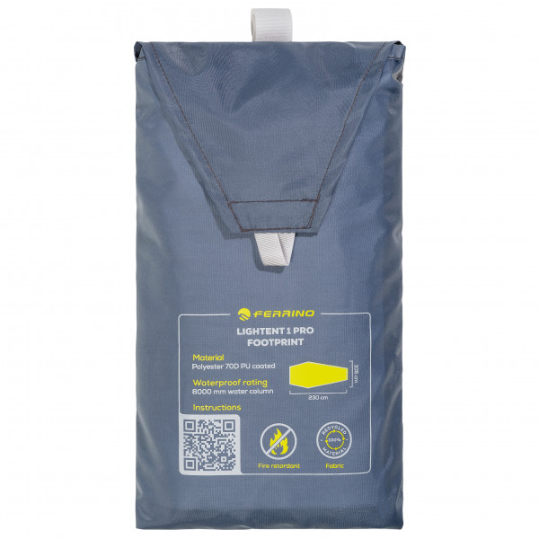 Image of Ferrino - Lightent 1 Pro Footprint - Zeltunterlage grau