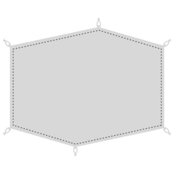 Image of Snow Peak - Land Breeze Pro. 1 Ground Sheet - Zeltunterlage grau