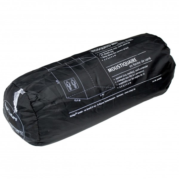 Basic Nature Moskitonetz Klassik Doppel Mesh 850 Muskietennet Wit