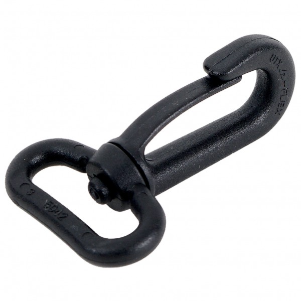 Image of Basic Nature - Karabiner Drehbar Gr 25 mm schwarz